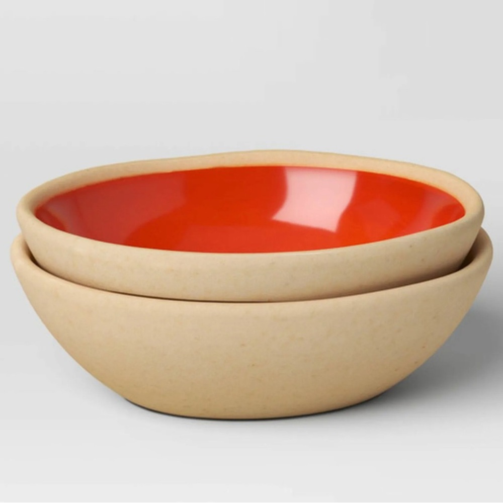 2 Mini Snack/Sauce bowl set